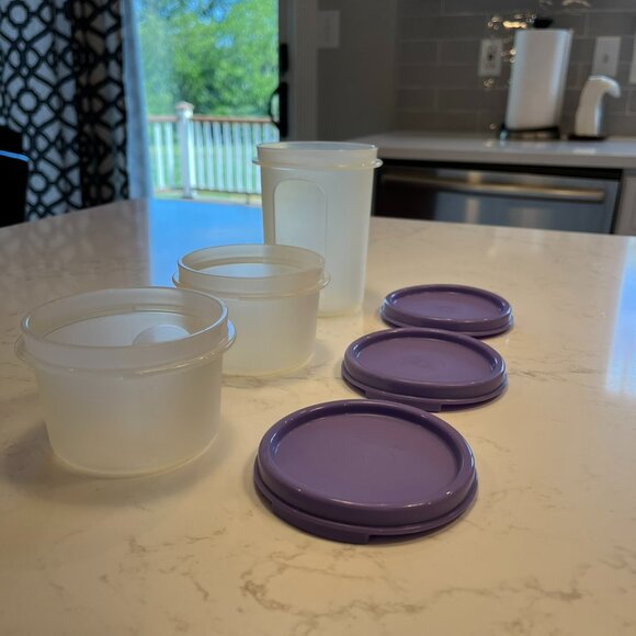 Never Used Tupperware Canister, Impressions and Modular Mates - Picture 14 of 16